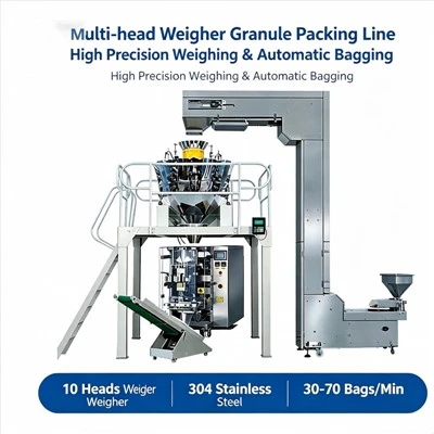 Automatic Qos yaj ywm Chips Packing Tshuab