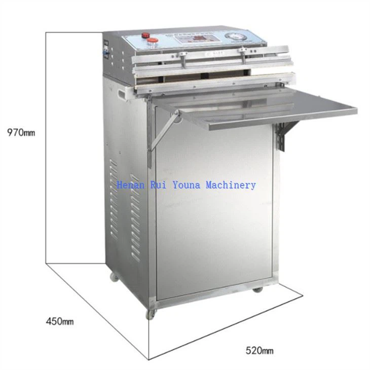 floor-standing external pumping vacuum packing machine (6)