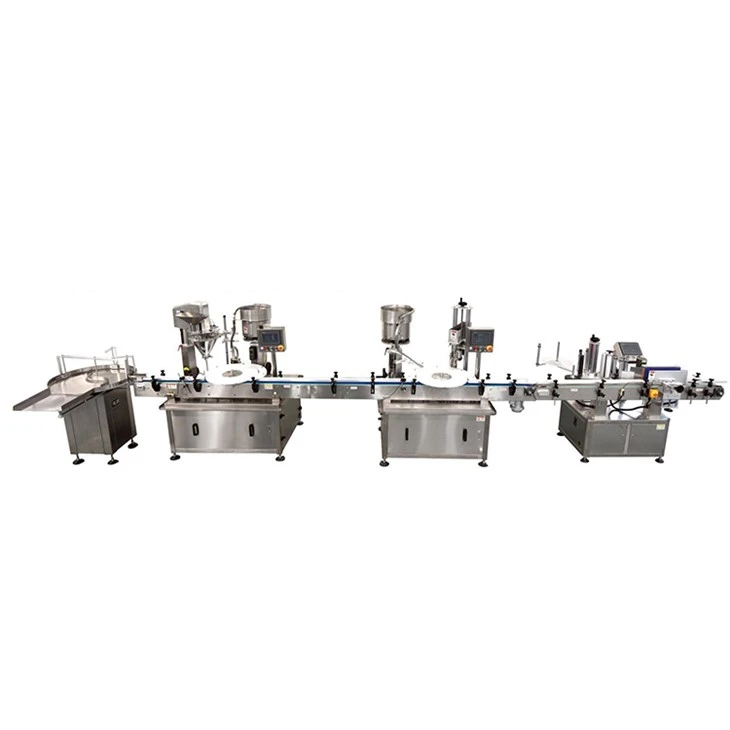 Tsis Siv Neeg Yas Lub raj mis Filling Capping Labeling Kab
