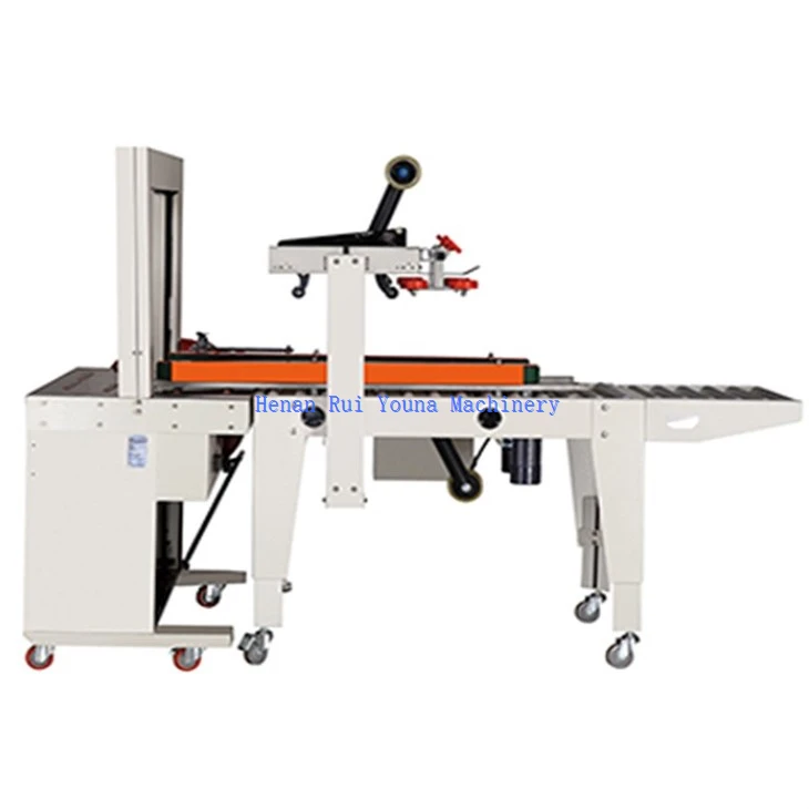 Carton Cover Folding Sealing Strapping Machine