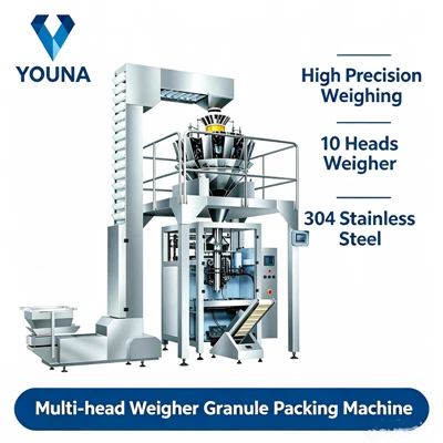VFFS Tsis Siv Neeg Granule Packing Tshuab